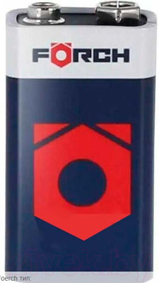 Батарейка Forch Крона 9V / 388019