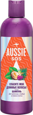 Шампунь для волос Aussie SOS Cпасите мои длинные волосы (290мл)