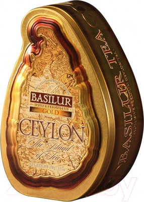 Чай листовой Basilur Ceylon The Island Of Tea черный / 5575 (100г)