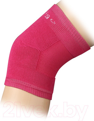 Наколенник защитный Indigo Sport ЛВ12 (M, фуксия)