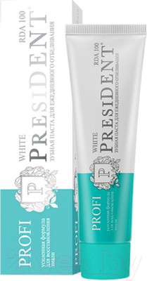 Зубная паста PresiDent White / 34295  (50мл)