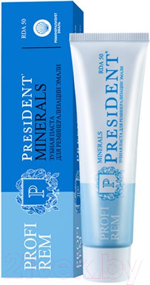 Зубная паста PresiDent Profi Rem Minerals / 34300 (50мл)