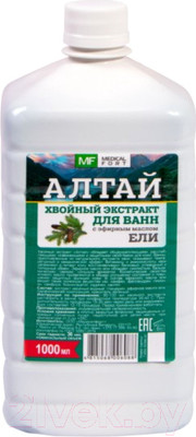 Эмульсия для ванны Medicalfort Экстракт Хвойный Алтай (1л)