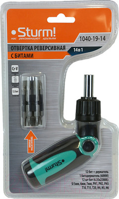 Отвертка Sturm! 1040-19-14