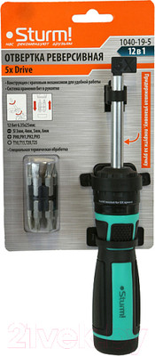 Отвертка Sturm! 1040-19-5