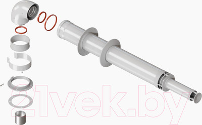 Дымоход для котла Krats 60/100-750 / KTL-01-075 (универсальный)