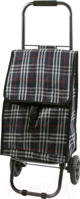 Сумка-тележка Рыжий кот D203ECO Tartan / 002250