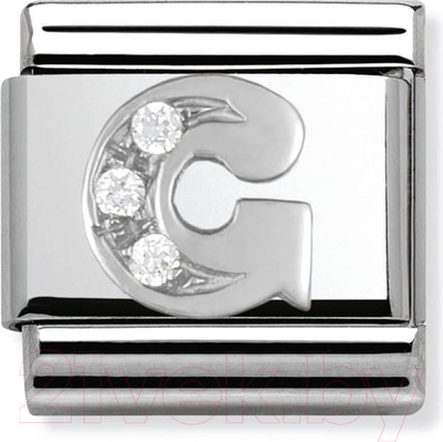 Звено для браслета NominatioN Буква G 330301/07
