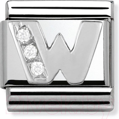 Звено для браслета NominatioN Буква W 330301/23