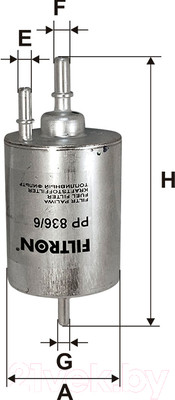 Топливный фильтр Filtron PP836/6