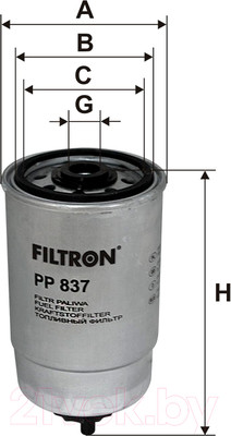 Топливный фильтр Filtron PP837