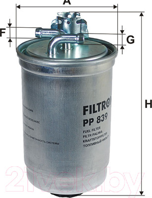 Топливный фильтр Filtron PP839