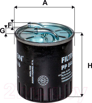 Топливный фильтр Filtron PP840/6