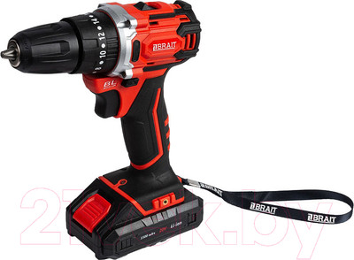 Аккумуляторная дрель-шуруповерт Brait BCD20SSBL