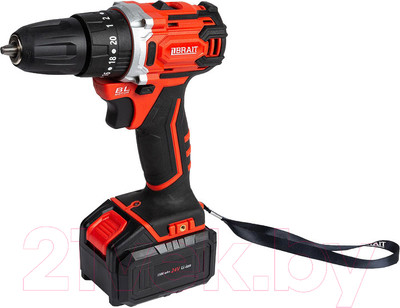 Аккумуляторная дрель-шуруповерт Brait BCD24SSBL