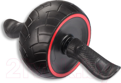 Ролик для пресса Indigo Sport IN281 (черный/красный)