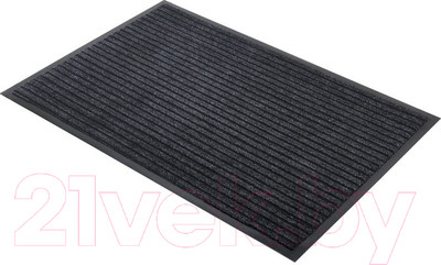 Коврик грязезащитный Kovroff Барьер ребристый 50x80 / 21402 (серый)