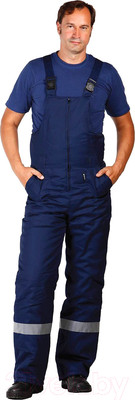 Полукомбинезон рабочий Урарту Утепленный (р-р 60-62/194-200, темно-синий)