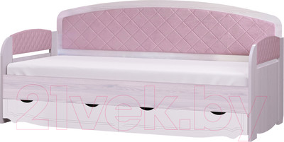 Кровать-тахта Аквилон Розалия №900.5 (лиственница белая)