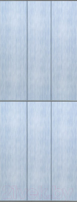 Экран-дверка Comfort Alumin Group Джинс голубой 73x200