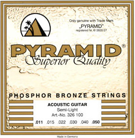 Струны для акустической гитары Pyramid 326100