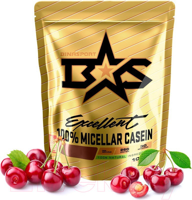 Протеин Binasport Мицеллярный 100% (1000г, вишня)