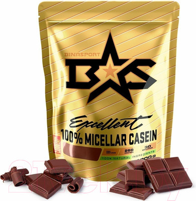 Протеин Binasport Мицеллярный 100% (1000г, шоколад)