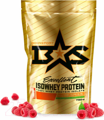 Протеин Binasport Экселент Изовей (750г, малина)