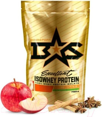 Протеин Binasport Экселент Изовей (750г, яблоко и корица)