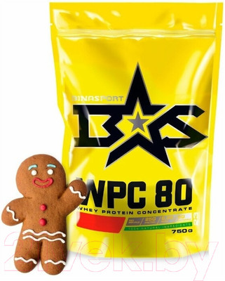 Протеин Binasport ВиПиСи 80 (750г, имбирный пряник)