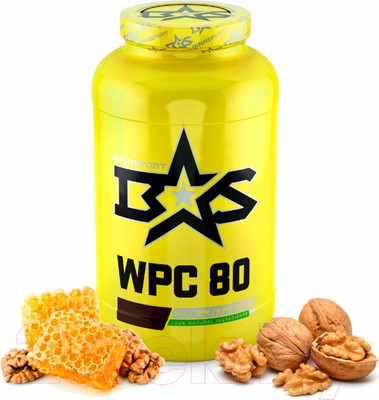 Протеин Binasport ВиПиСи 80 (1300г, мед и грецкий орех)