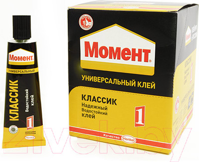 Клей Момент 1 универсальный (125мл, шоу-бокс)