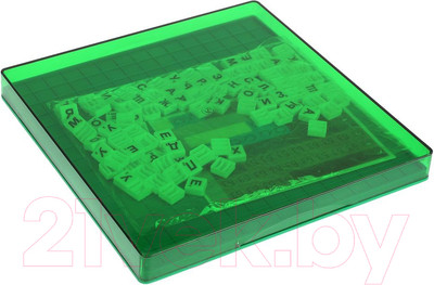 Настольная игра Умные игры Собери слово. Синий трактор. Мега. Словодел / 4680107902184