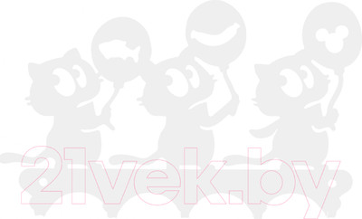 Ключница настенная KN Коты (белый)