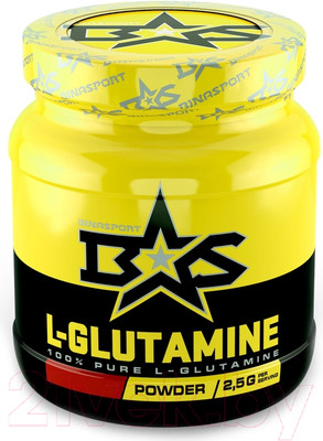 L-глютамин Binasport Порошок (500г, вишня)