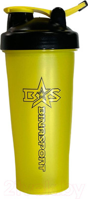 Шейкер спортивный Binasport 700мл (желтый)