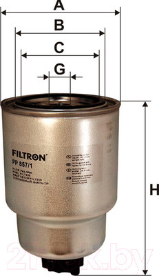 Топливный фильтр Filtron PP857/1