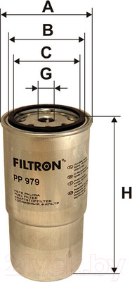 Топливный фильтр Filtron PP979