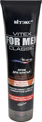 Крем для бритья Витэкс For Men Classic Для сухой и чувствительной кожи (100мл)
