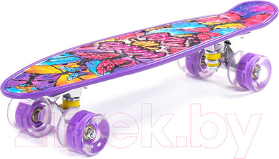 Пенни борд Полесье 89625 (фиолетовый)