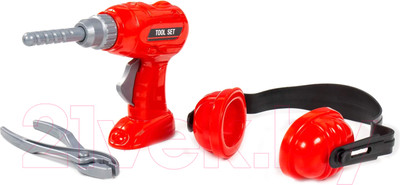 Набор инструментов игрушечный Полесье №21 / 91093 (3эл)