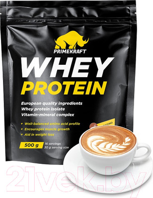 Протеин Prime Kraft Whey Капучино (500г)