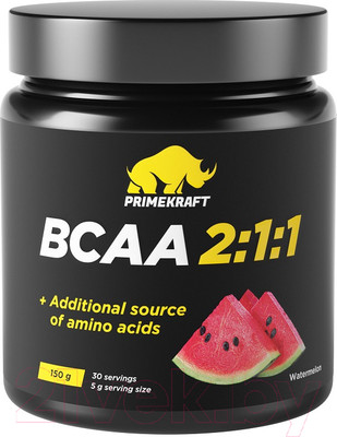 Аминокислоты BCAA Prime Kraft 2:1:1 (150г, арбуз)