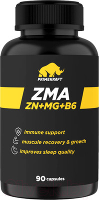 Витаминно-минеральный комплекс Prime Kraft ZMA (90 капсул)