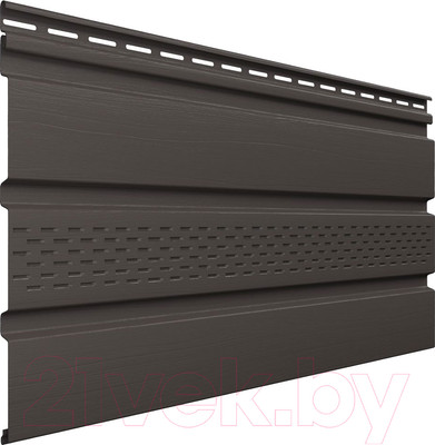 Софит для крыши Технониколь С частичной перфорацией 697192 (3м, пекан)
