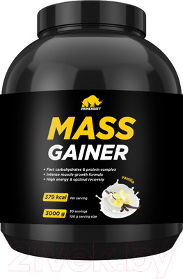 Гейнер Prime Kraft Iso Mass Gainer (3кг банка, ваниль)