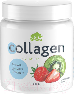 Коллаген Prime Kraft Киви-клубника (200г)