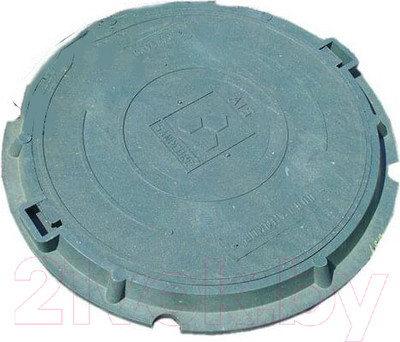 Люк канализационный Сандкор А15 15кН (зеленый)