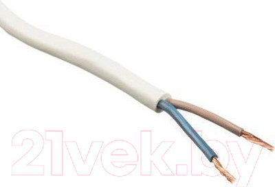 Провод силовой Поиск-1 ПВС 3x2.5 (10м, белый)