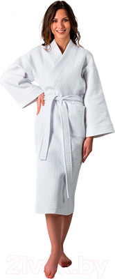 Халат Lilia Женский вафельный 21С-019В (р-р 40-42/170, белый)